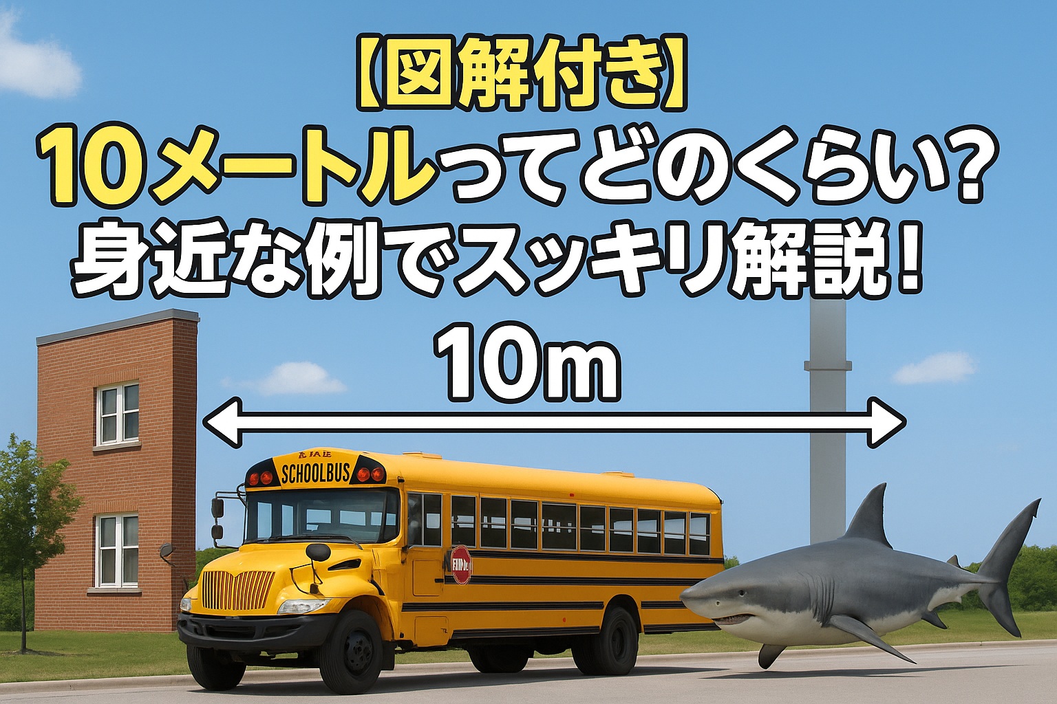 10 メートル どのくらい
